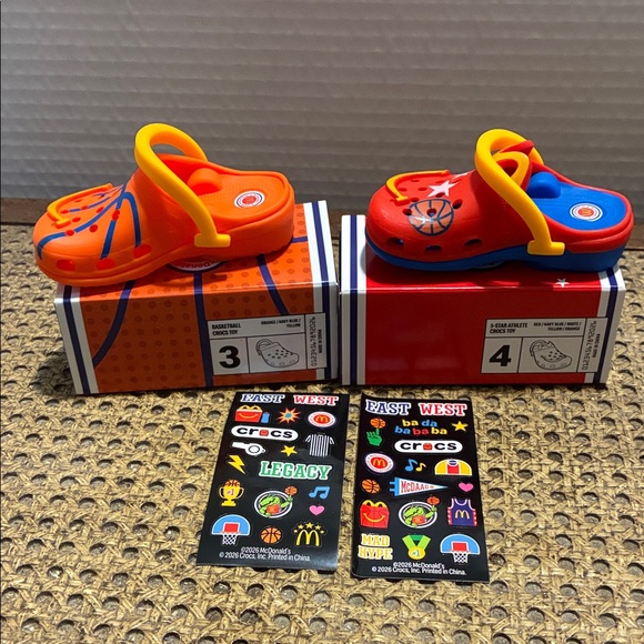 McDonald's Other - McDonald's 5-Star Athlete Crocs Toys